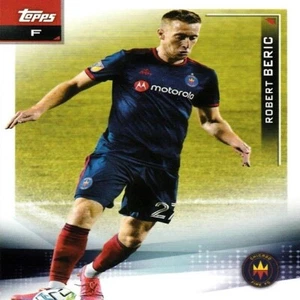 Robert Beric (Chicago Fire FC) 2021 Topps MLS Experience Card - Card Number 19 - Picture 1 of 2