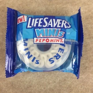 Lifesavers Minis Pepomint de colección caducado descontinuado. - Imagen 1 de 5