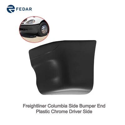 Black Side Bumper for 2000-2008 Freightliner Columbia Left Driver Side Foto 1 de 3