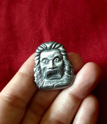 Pin de metal 3D Zardoz - botón - Sean Connery - Zed Foto 1 de 4