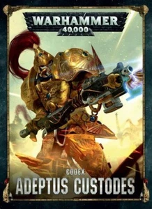Warhammer 40K 2018 Adeptus Custodes Codex Hard Cover Excellent OOP Army Book - Picture 1 of 1