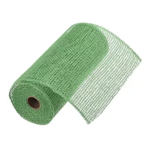 10 Inch Poly Burlap Mesh for Wreath Decorative Mesh Fabric Ribbon 10 Yard for... - Picture 1 of 7
