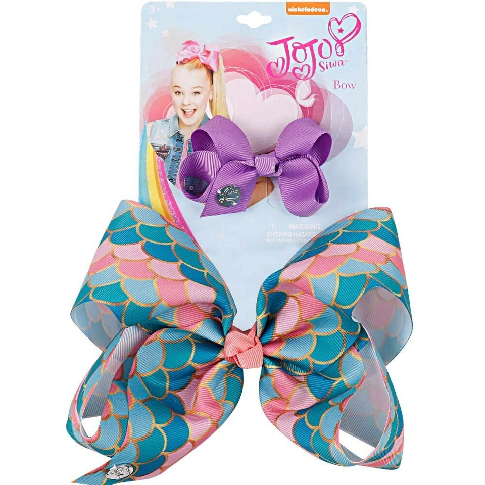 JoJo Siwa My Life As 2-Pack Me and My Doll Mermaid Bow - Imagem 1 de 1