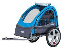 Instep Bike Trailer for Toddlers, Kids, Double Seat, 2-In-1 Canopy Carrierï¼Œï¼ˆNewï¼‰