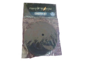 Loot Crate Exclusive Pacific Rim Leatherette Set of 4 Coasters New - Picture 1 of 1