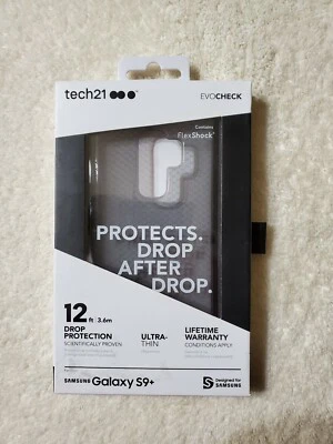 tech21 Evo Check Phone Cases (BlackSamsung Galaxy S9+) - Image 1 of 3