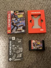 Contra Hard Corps Sega Genesis Complete in Cardboard Box CIB Majesco 
