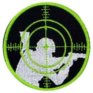 Videojuego Headshot Bordado Parche Militar Rifle de Francotirador Disparo Soldado del Ejército de EE. UU. - Imagen 1 de 1