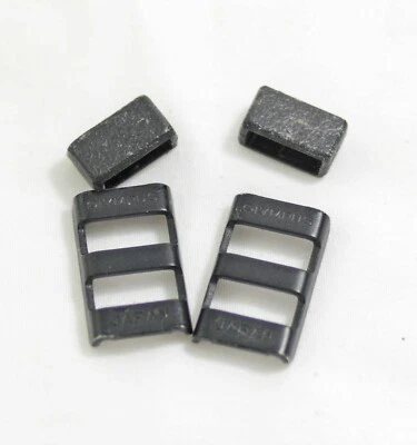 PAR DE SOPORTES DE CORREA DE CÁMARA DE METAL OLYMPUS DE 1/2 PULGADA DE COLECCIÓN Foto 1 de 2