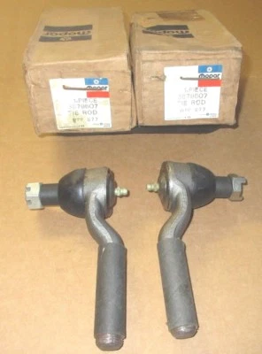 Новый из старых запасов Mopar пара анкерных креплений концы 1970 1971 1972 1974 1975 Dodge Van # 3579507 - Изображение 1 из 2