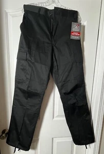 Rothco entspannte Passform schwarz BDU taktische EMS Hose Größe Small/Normal Reißverschluss Fly - Bild 1 von 8