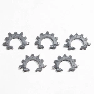 Warhammer 40K Adeptus Mechanicus Electro-Priests Head Crests x 5 A [Bits] - Imagen 1 de 2