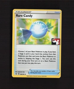 Rare Candy 180/202 Sword & Shield Prize Pack Holo Stamped Pokemon Card - Picture 1 of 5