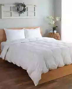 Beyond Down 300 Thread Count Down Alternative Comforter Size King White Bedding - Picture 1 of 4