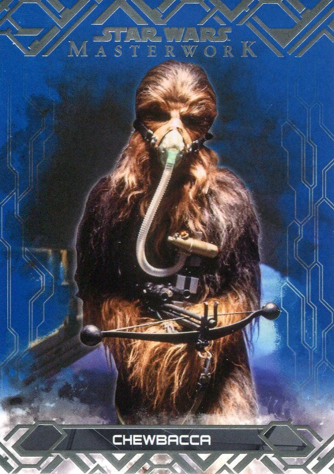 Star Wars Masterwork 2017 Blue Base Card #42 Chewbacca - Image 1 of 1