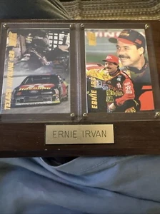 Nascar PLAQUE OF Ernie Irvin - Picture 1 of 2