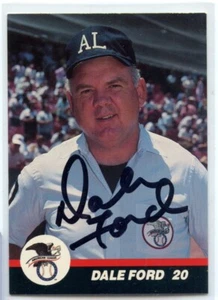 Dale Ford signed autographed Auto 1989 MLB Umpire Card #21 MLB Ump - Picture 1 of 1