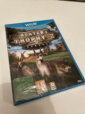 NEUF NEW hunter trophy 2 europa WII U nintendo blister PAL boîte GER sealed - Photo 1/4