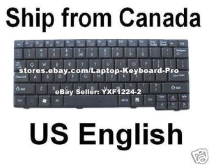 Keyboard for Gateway LT20 LT2000 LT2044u KAV60 US NSK-AJJ1D 9J.N9482.J1D - Picture 1 of 2