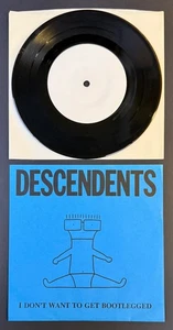 DESCENDENTS I Don't Wanna Get Bootlegged RARE DEMOS EP Recorded In 1986 Punk - Imagen 1 de 3
