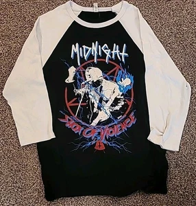 Midnight- Band-  Shox of Violence Concert Tour Jersey 2017  - Picture 1 of 6