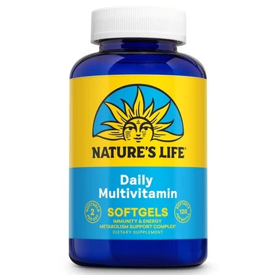 Multivitamínico diario Natures Life para hombres y mujeres - Multivitamínico completo con... Foto 1 de 4