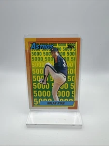 1990 Topps Baseball # 4 Nolan Ryan 5000 K's - Picture 1 of 2