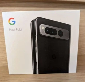 Google Pixel Fold Obsidian 256GB 5G Unlocked sim free open box from japan - Picture 1 of 4