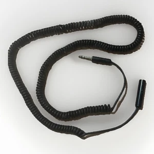 14 Foot Extention Cable Amplifier Speakers Jacks Headphones Instruments Coiled - Picture 1 of 3