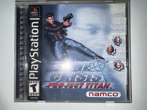 Time Crisis: Project Titan (Sony PlayStation 1, 2001) COMPLETO EN CAJA + MANUAL PS1 - Imagen 1 de 4
