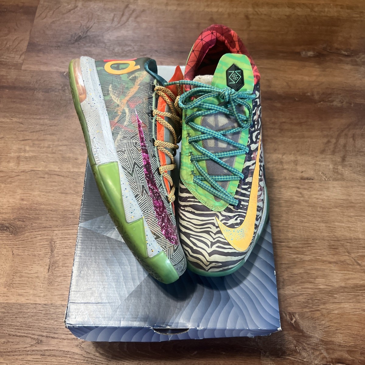 【希少品】NIKE KD 6 \"What the KD\" スニーカー【26.0】 NIKE KD 6 PREMIUM “WHAT THE KD” | 8469スニーカーズ