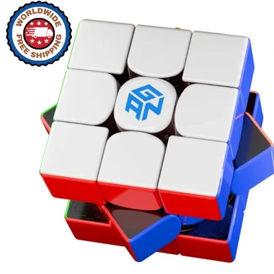 GAN 15 nuovo Speedcube magnetico 3x3 rivestito UV nero - ultimo 2025 - Immagine 1 di 4