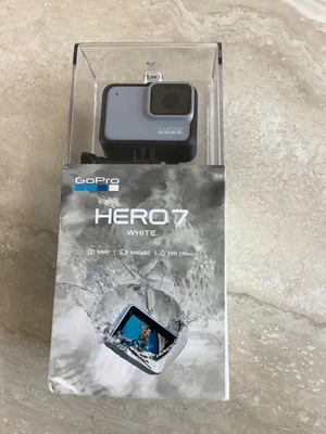 GoPro HERO7 Waterproof Digital Action Camera - White (CHDHB-601) W/ Accessories - Image 1 of 4