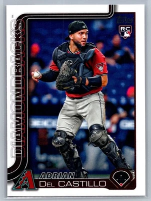 2025 Topps #226 Adrian Del Castillo Arizona Diamondbacks - Image 1 of 2