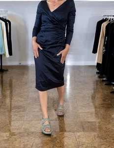 TALBOT RUNHOF Kleid Gr.36 BLAU ein Traum - Bild 1 von 12