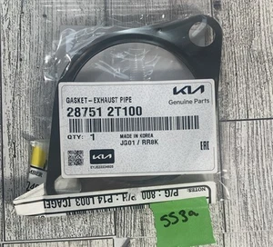 Kia OEM Exhaust Pipe To Converter Gasket 287512T100 2010-2024 Multiple Models - Picture 1 of 3