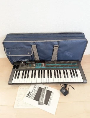 Korg Poly-800 Vintage Analog Synthesizer mit Hardcase Netzteil getestet Japan - Bild 1 von 4