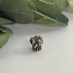 Pandora Sterling Silber Palmen Gold Kokosnüsse Bead Charm - Bild 1 von 9