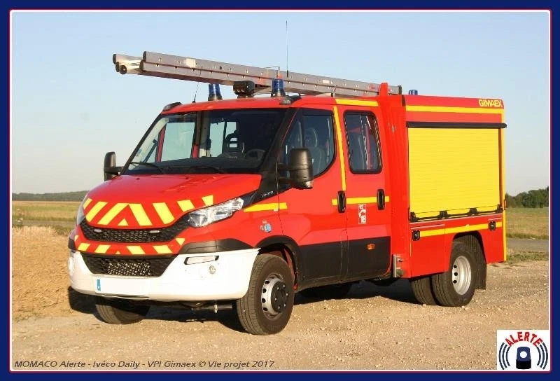 Iveco Daily 70-170 VPI Gimaex Vigili Del Fuoco - Alerte 1/43