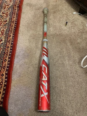 Бейсбольная бита Marucci CAT X CATX 2 3/4 дюйма USSSA MSBCX10 31/21 -10 (отличная) - Изображение 1 из 4