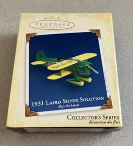Hallmark Keepsake Sky's The Limit 1931 Laird Super Solution 2005 NIB - Picture 1 of 6