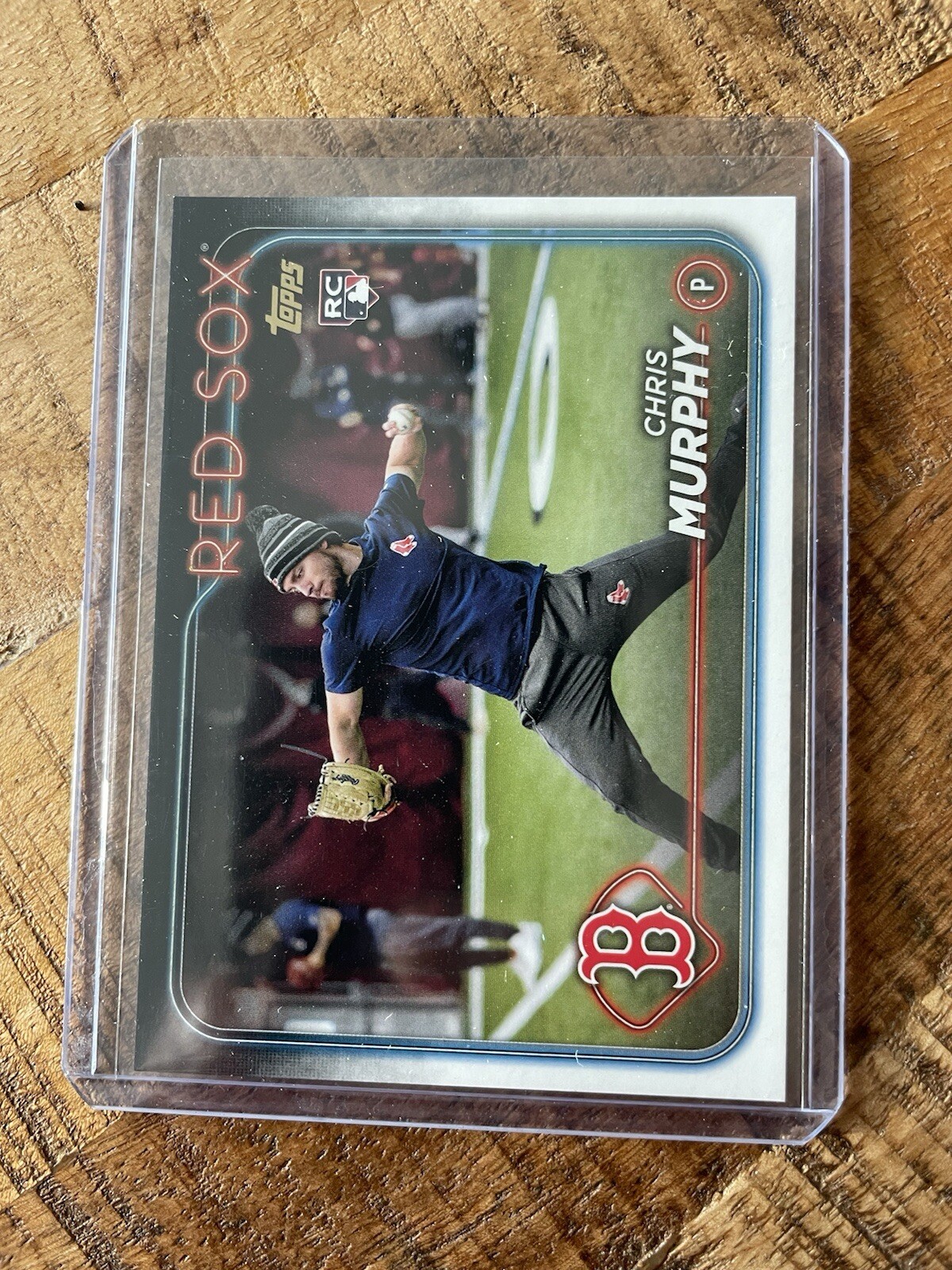 2024 Topps Series 1 Chris Murphy Golden Mirror RC SSP #73 - Red Sox