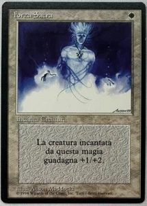 MAGIC~FORZA SACRA~FBB~FOREIGN BLACK BORDERED~1 EDIZIONE~ITA~LP - Imagen 1 de 2