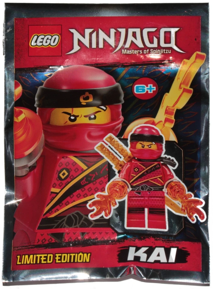 NEW LEGO NINJAGO KAI MINIFIG FOIL PACK minifigure figure Sons Of Garmadon 891842 - Image 1 of 1