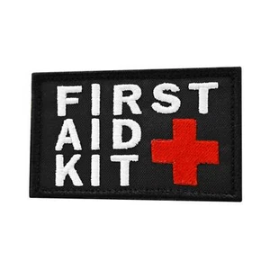 First Aid Kit IFAK embroidered Paramedic Trauma MED Medic hook patch - Picture 1 of 2