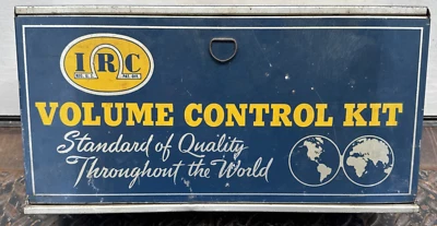 VINTAGE IRC METAL DISPLAY VOLUME CONTROL KIT PACKED W/ PARTS GOOD CONDITION - Image 1 of 4