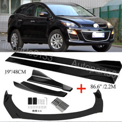For Mazda CX--7 Front Rear Bumper Lip Spoiler Splitter Body Kit Side Skirt Foto 1 de 4