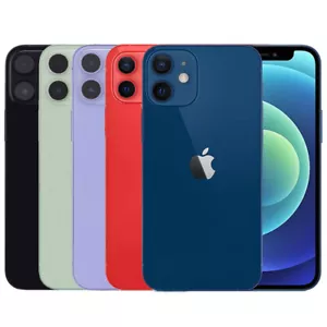 Nuevo Apple iPhone 12 mini (5G) 128GB/256GB Desbloqueado Smartphone Teléfono - Imagen 1 de 20