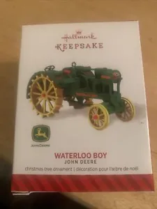 Hallmark Keepsake Ornament 2014 Waterloo Boy, John Deere Farm Tractor - Picture 1 of 1