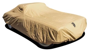 Corvette C1 Premium Flannel Indoor Car Cover - Tan 1953-1962 - Picture 1 of 3